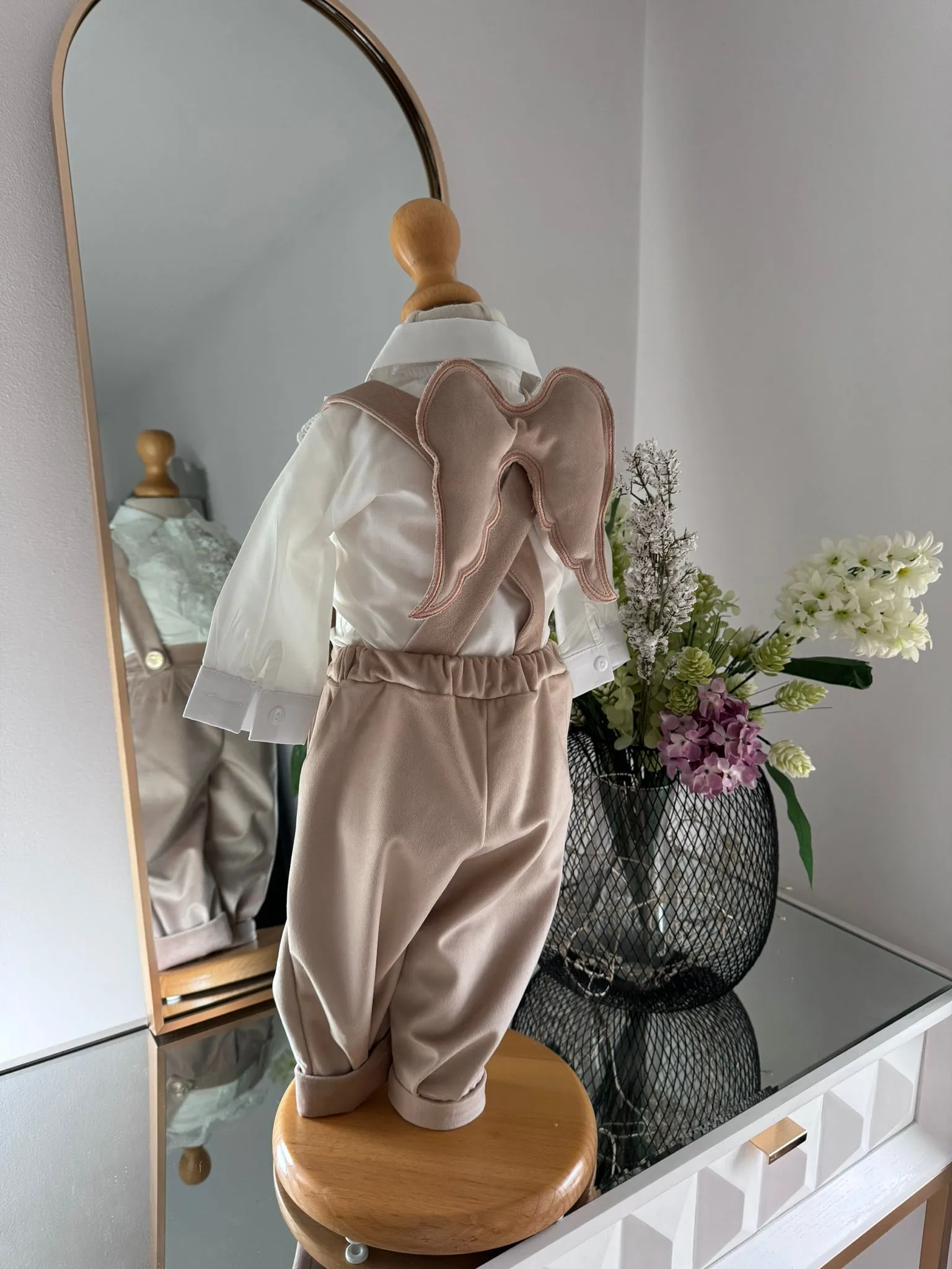 Costumaș Botez Angel Wings Cream IMG