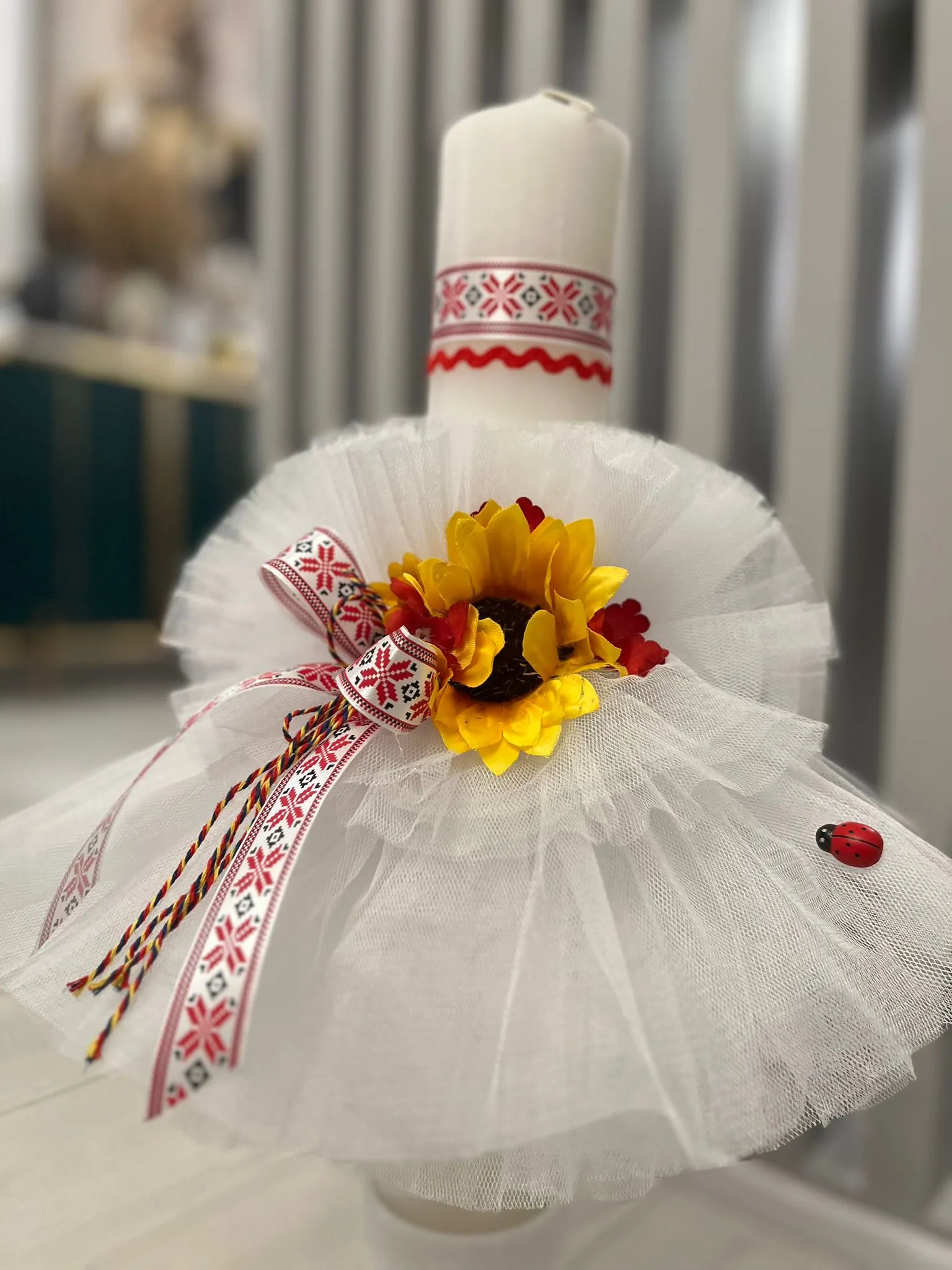 Lumanare Botez Raza Divină dce ac e ac cc