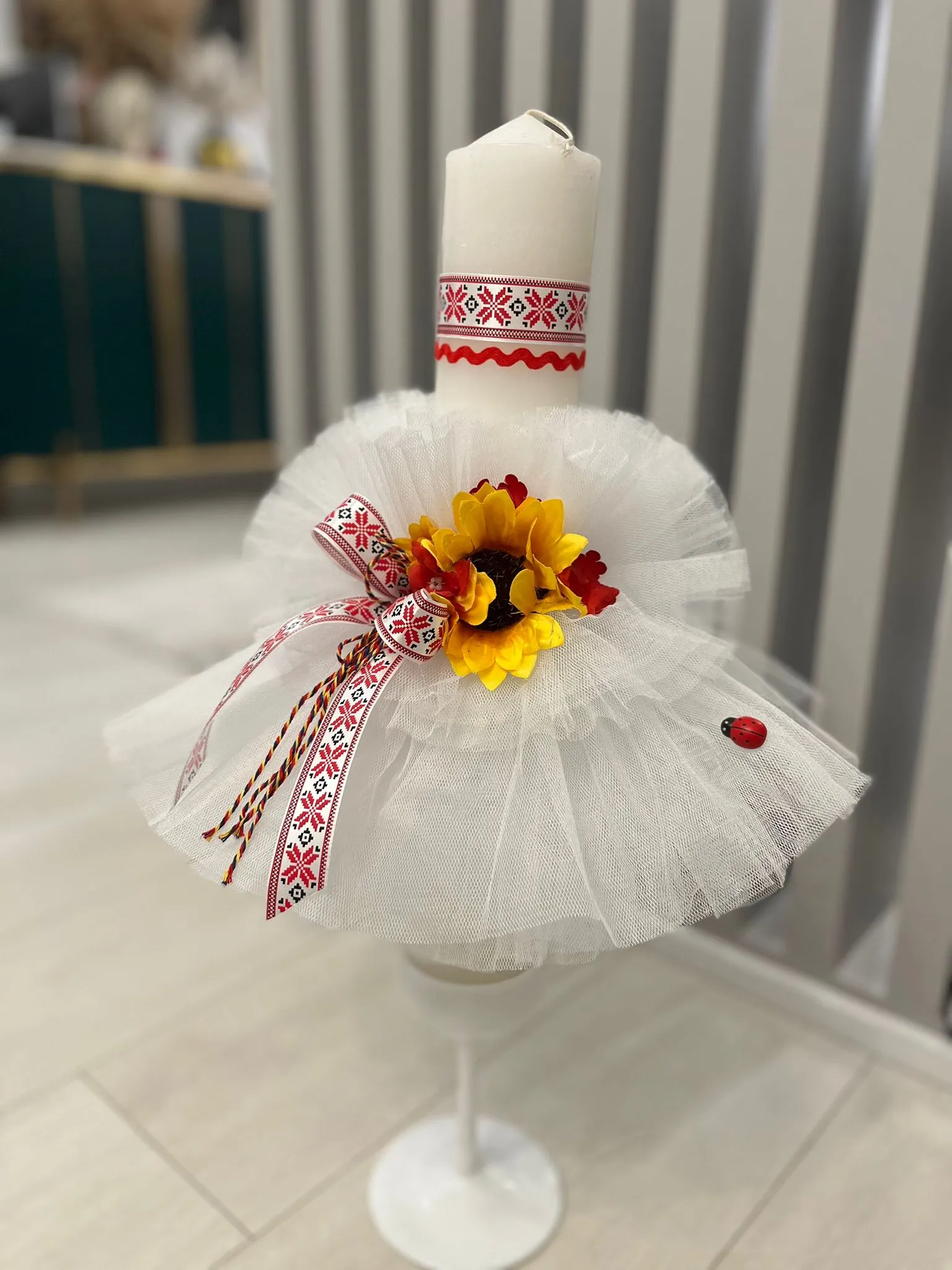 Lumanare Botez Raza Divină ebffe ea af ecad